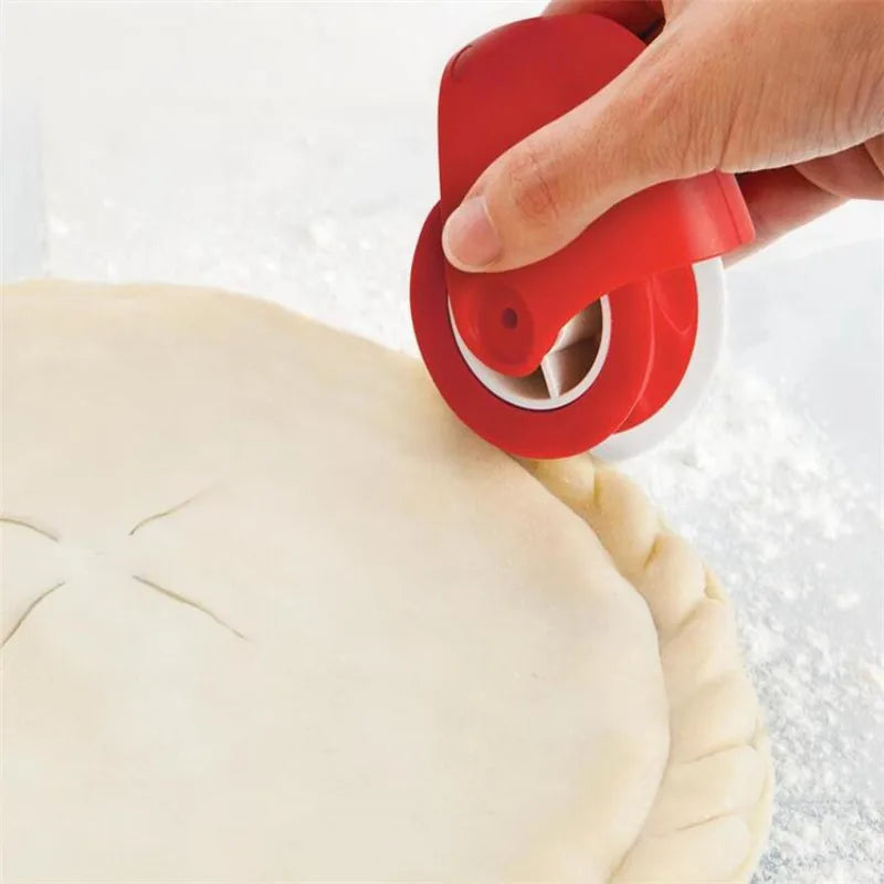 Pastry Wheel Cutter – Noodle Maker & Lattice Dough Roller for DIY Baking