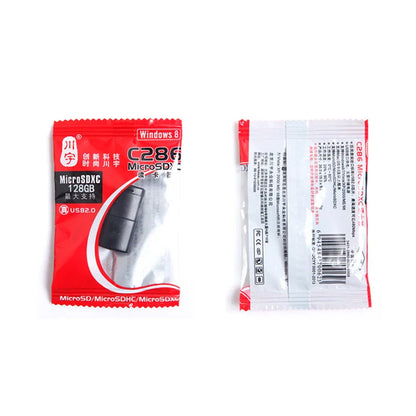 Kawau Micro SD Card Reader 2.0 USB: High Speed Adapter with TF Card Slot C286, Supports up to 128GB - Memory Card Reader for Computer