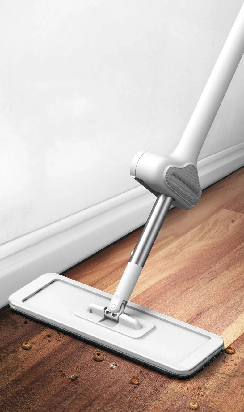 Mmagic 360° Rotation Spin Mop | Flat Mop Cleaner with Bucket for Easy Floor & Home Cleaning | Wash & Dry Mop System