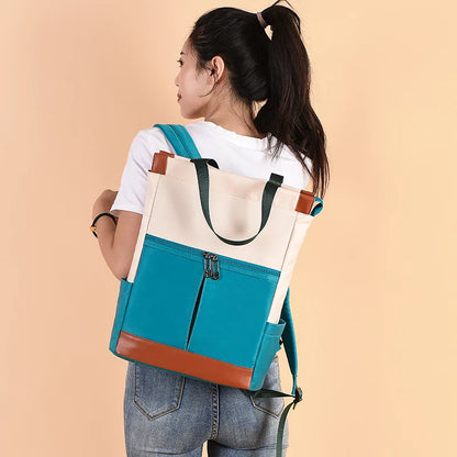 New Waterproof Oxford Women Backpack | Large Mochilas Fashion Schoolbag | Ideal for Teenage Girls' Travel Weekend