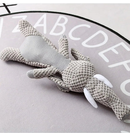 Plush Cartoon Puppy Dog Toy – Chew & Squeak Toy for Small Dogs, Teeth Grinding Pet Accessory