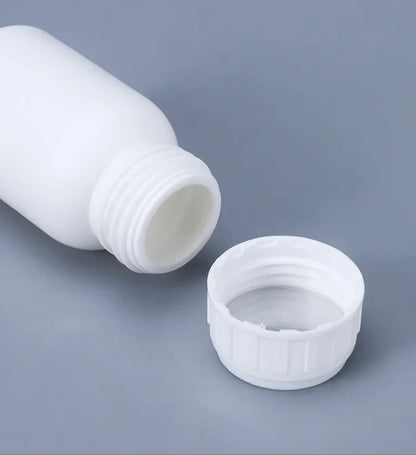 Empty Fluorinated Plastic Bottle with Tamper-Evident Cap — Leakproof Refillable Liquid Container 50ml-1000ml