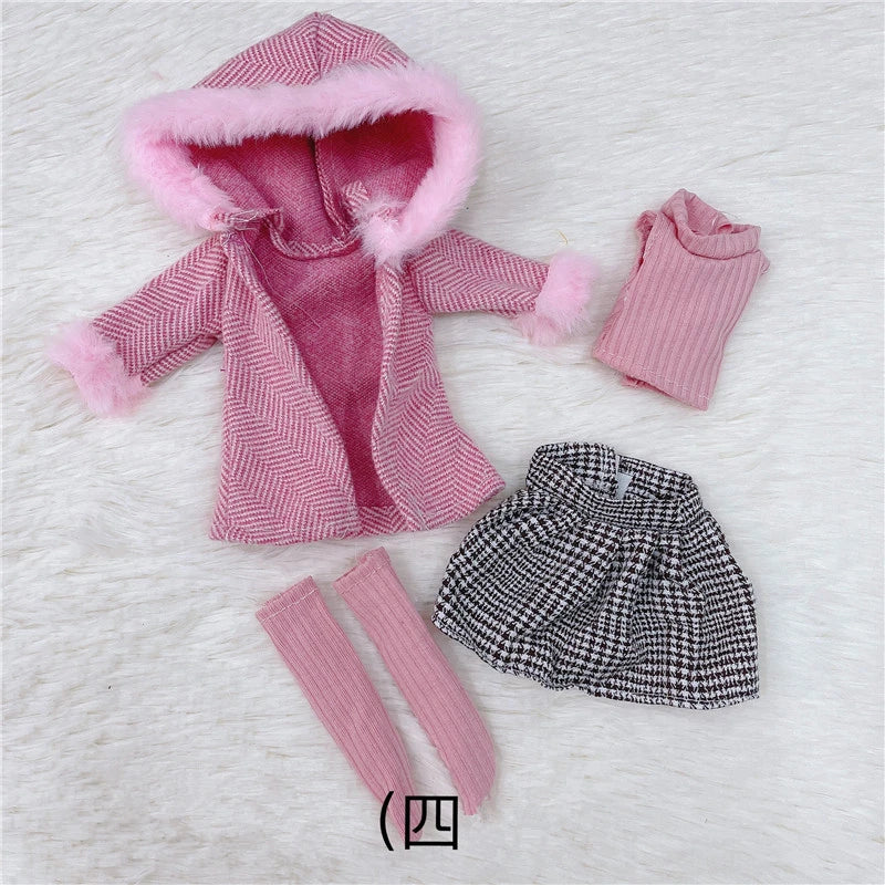 Clothes for 30cm 1/6 BJD Dolls – DIY Dress-Up Suit & Accessories for Girls’ Dolls (Check Size Chart)