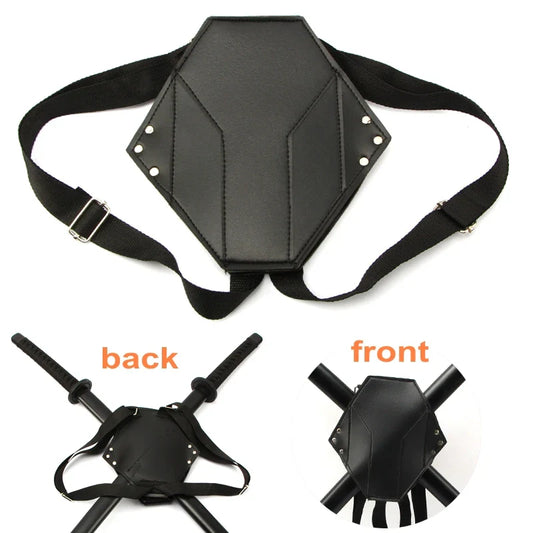 Black Sword Carrying Bag – Cosplay Ninja Turtle & Deadpool Costume Holster, Anime Prop Storage Case