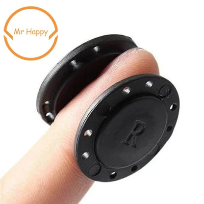 22mm/26mm PVC Invisible Super Magnetic Snaps Fasteners Button - Ideal for Overcoat, Bag, Garment Accessories, Scrapbooking, DIY