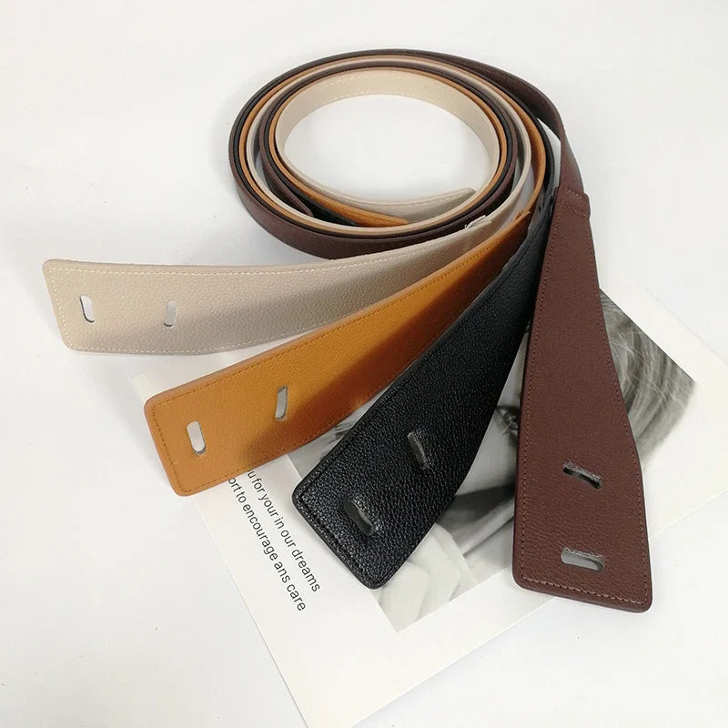 High-Quality Knot Designer Belts for Women: Soft PU Leather Long Waistband - Wide Waist Corset Belt Cummerbunds