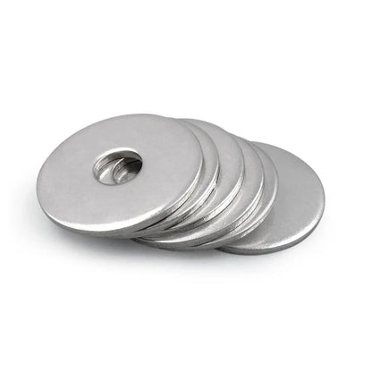 2/50pcs M2.5-M16 A2-70 304 Stainless Steel Oversized Flat Washers — Large Wide Plain Gaskets