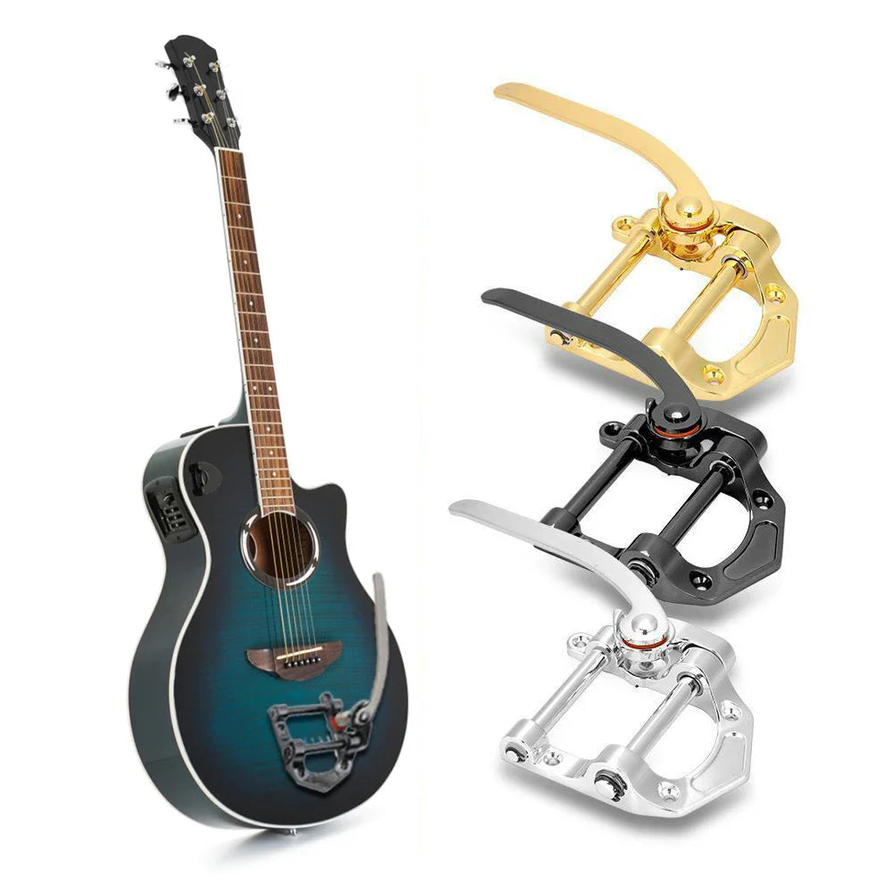 Electric Guitar Tremolo Bridge – LP/SG Style String Board Rocker for Fat Body Guitars