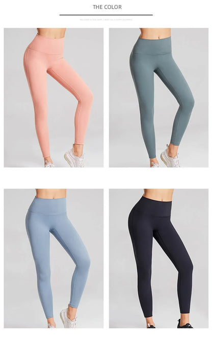 Women’s High Waist Seamless Push-Up Leggings – Naked Feeling Fitness, Running & Yoga Pants