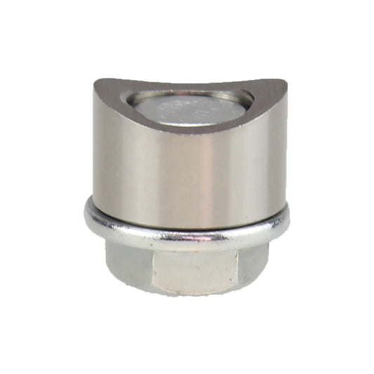 Oxygen Sensor Stainless Steel Bung Plug Nut Kit — Stepped Mounting Cap, Wideband Nut Fitting for Weld Bungs M18x1.5