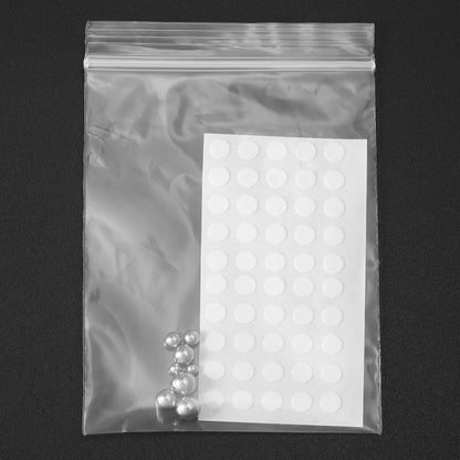 Fake Belly, Eyebrow, Lip Piercing Stickers – Non-Pierced Earring Stud Set, Fake Nose Ring & Dermal Anchor Jewelry