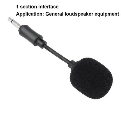 Mini 3.5mm Jack Flexible Capacitive Microphone for Mobile Phone PC Laptop Notebook