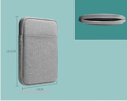 E-Reader Sleeve Case – Protective Pouch for Kobo Clara, Aura, Tolino, 6" eBook Readers
