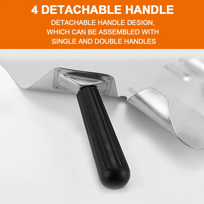 Stainless Steel Baking Tool Shovel - Ideal for Popcorn, French Fries, and Hamburgers - A Must-Have Kitchen Gadget