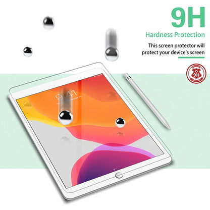 Tempered Glass Screen Protector for iPad – Compatible with 2019/2020 10.2", iPad Pro 11", Air 3 10.5", Mini & 9.7" Models
