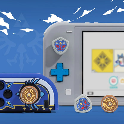 Soft Thumb Stick Grip Caps – Joystick Covers for Switch OLED, NS Lite, Skyward Sword & Monster Hunter Rise Joy-Cons