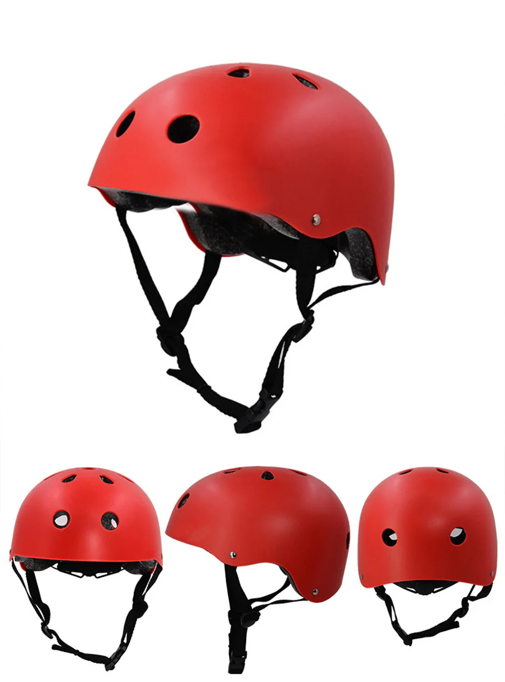 Professional Round Safety Helmet – Outdoor Protective Gear for Kids, Mountain Camping, Hiking & Riding