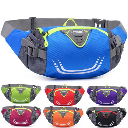 Outdoor Sports Waist Bag – Cycling, Running, Hiking & Fishing Fanny Pack with Water Bottle Pocket