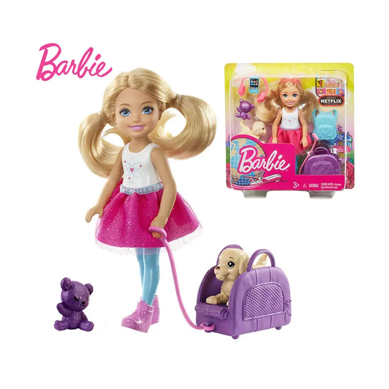Original Barbie Baby Care Teacher Cart Playset – Princess House Role Play Toy Gift for Girls