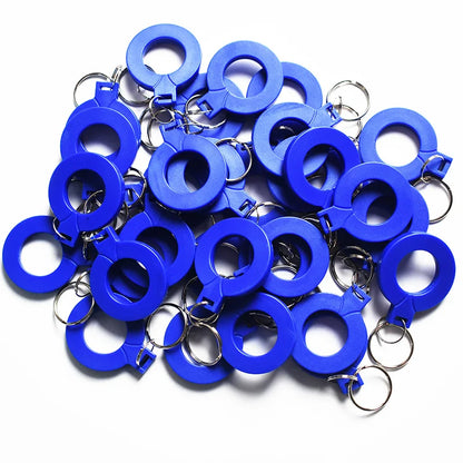 10PCS 125KHz EM4305 T5577 Rewritable RFID Tags – Writable Duplicate EM4100 Proximity ID Card Keyfobs Tokens