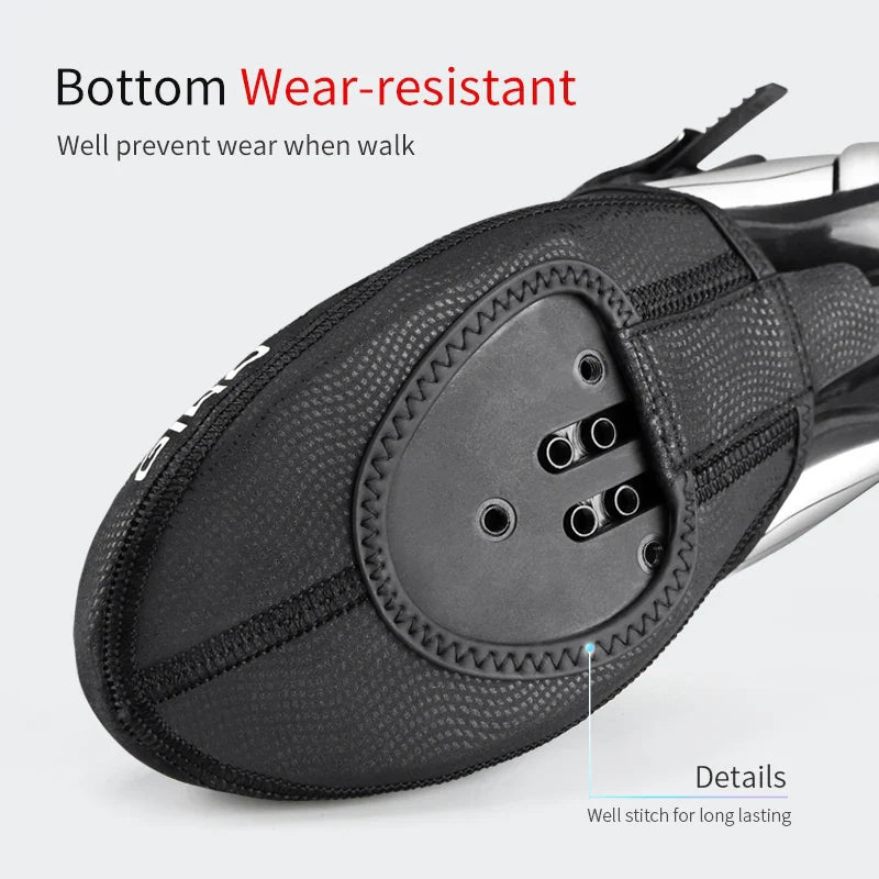 GIYO Winter Bicycle Toe Covers – Rainproof & Windproof Bike Shoe Covers for MTB & Road Cycling, Men & Women Booties