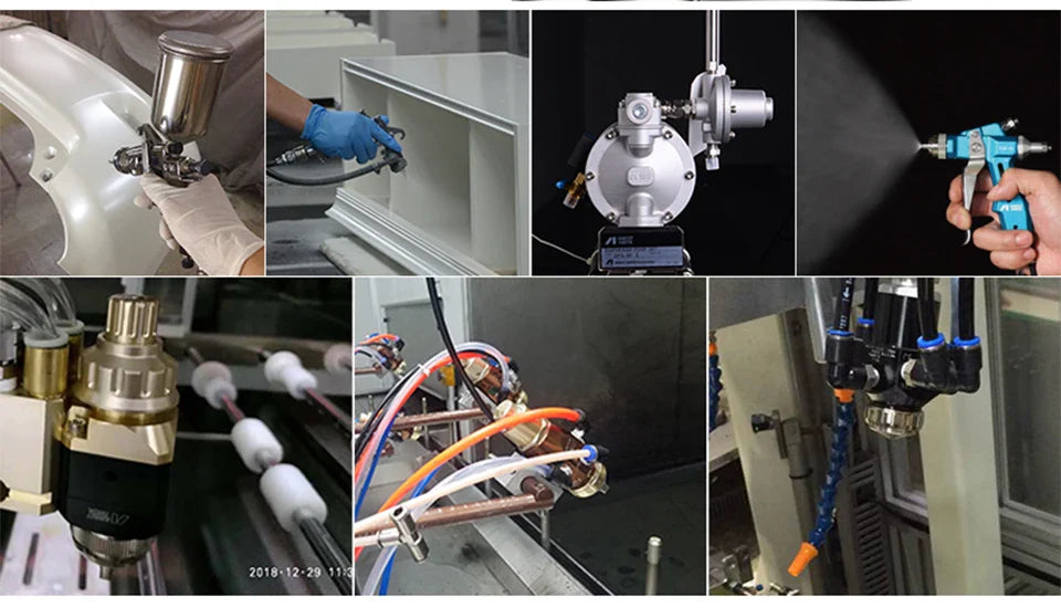 1000ML Pneumatic Paint Spray Gun — 2.0/2.5/3.0mm Nozzles | Car & Furniture DIY Paint Sprayer