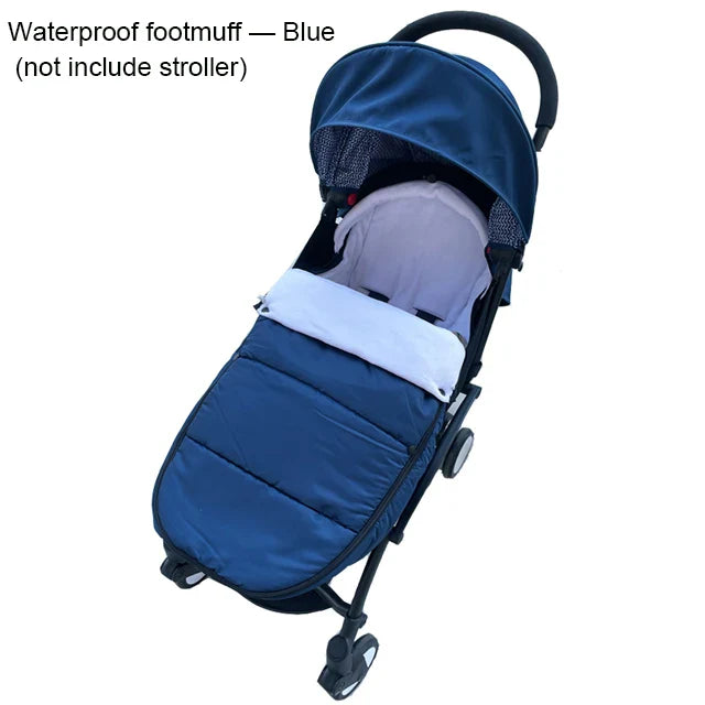 Universal Stroller Footmuff – Windproof, Waterproof & Thermal Warm, Compatible with YOYO & Bugaboo Strollers