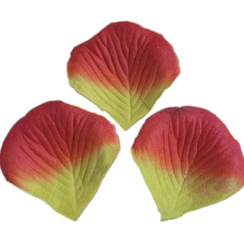 1000/3000PCS 5x5CM Silk Artificial Rose Petals for Wedding & Party Decorations – Fake Flower Engagement Celebration Supplies, Romantic Event Decor