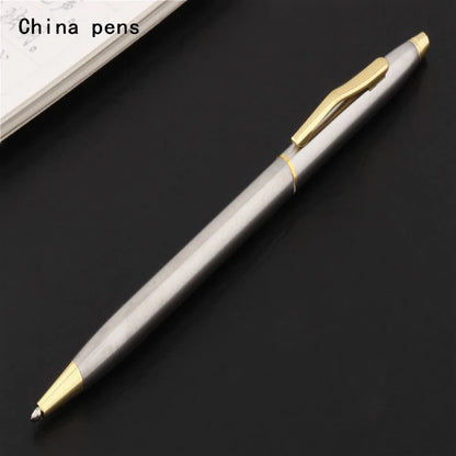 Luxury Model 003 Gold Ballpoint Pen – Premium Color Fine Point Writing Pen for Business, Office & School Stationery