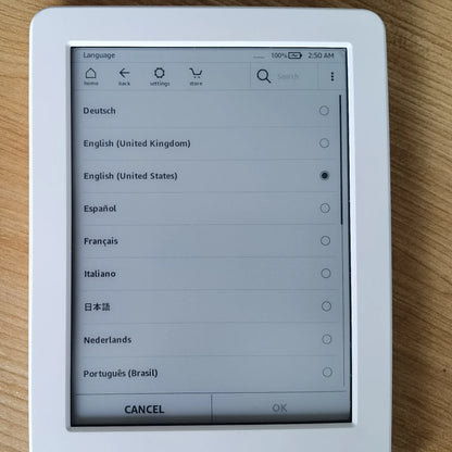 Original Kindle 8th Gen Used eBook Reader – 6" E-Ink Touchscreen WiFi eReader, Better Than Kobo SY69J