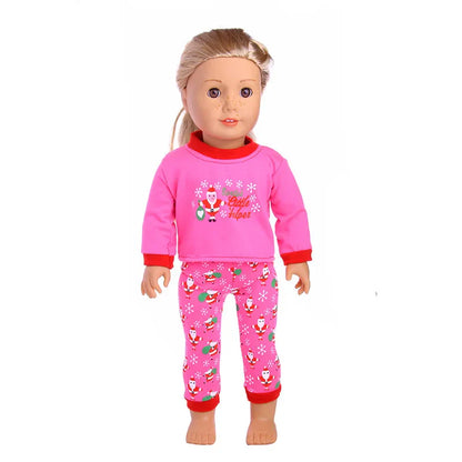 15-Style Doll Pajamas & Nightgowns – Cute Patterns for 18-Inch American & 43cm Born Dolls, Doll Accessories Toy