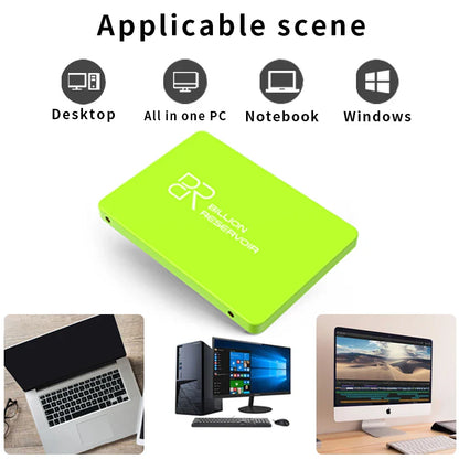 BR 2.5" SATA3 Internal SSD – 128GB to 2TB Solid State Drive for Laptop & Desktop PC