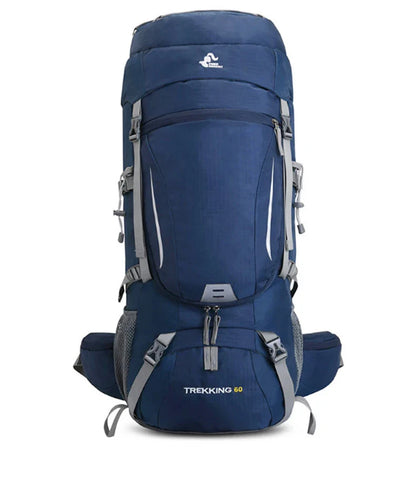 Men’s 60L Large Hiking Backpack — Mountaineering, Camping, Climbing & Outdoor Sport Rucksack XA108Y