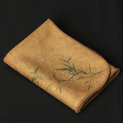 Absorbent Cotton Tea Towel – Thickened Household Kitchen Cleaning Cloth for Dishes & Table
