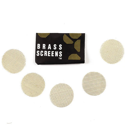 100pcs Stainless Steel Gold Hookah Screens – 20mm Thick Tobacco Water Pipe Filters, Multifunctional Smoking Accessories