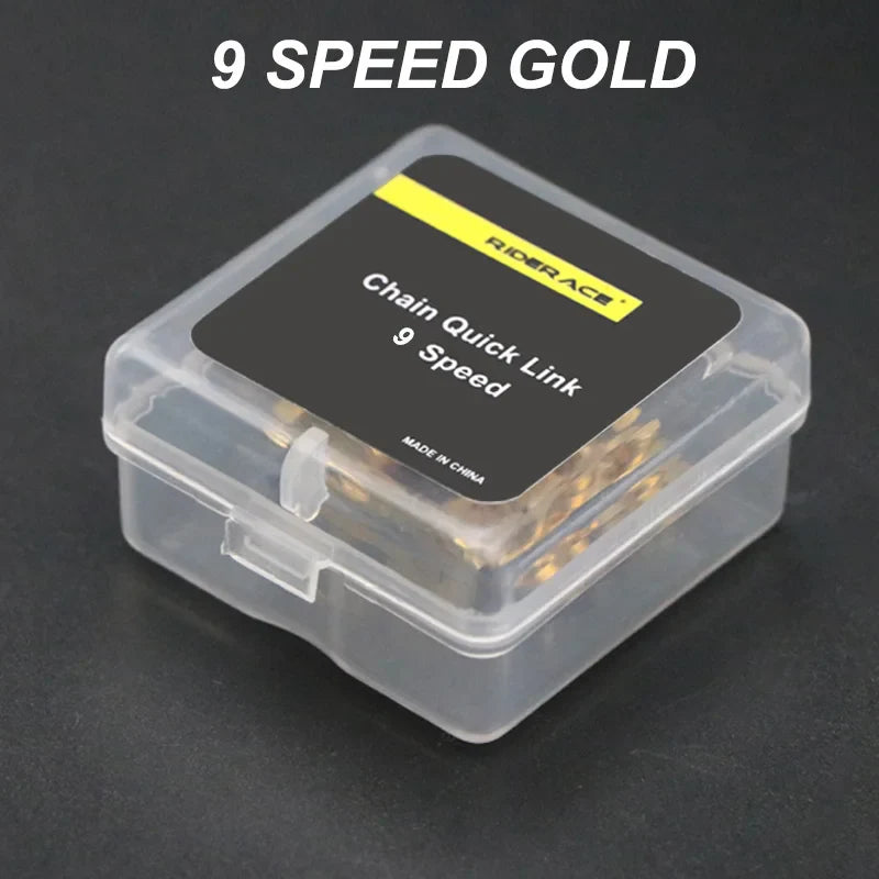 5 Pairs Bicycle Chain Quick Link Connectors – Magic Master Links for 6-12 Speed Mountain Bike Cycling