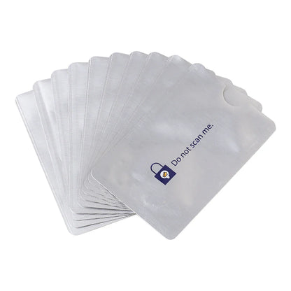 10PCS RFID Credit Card Protector Sleeves – Anti-Theft Blocking Skin Case Covers for Bank Cards, New Hot Sale