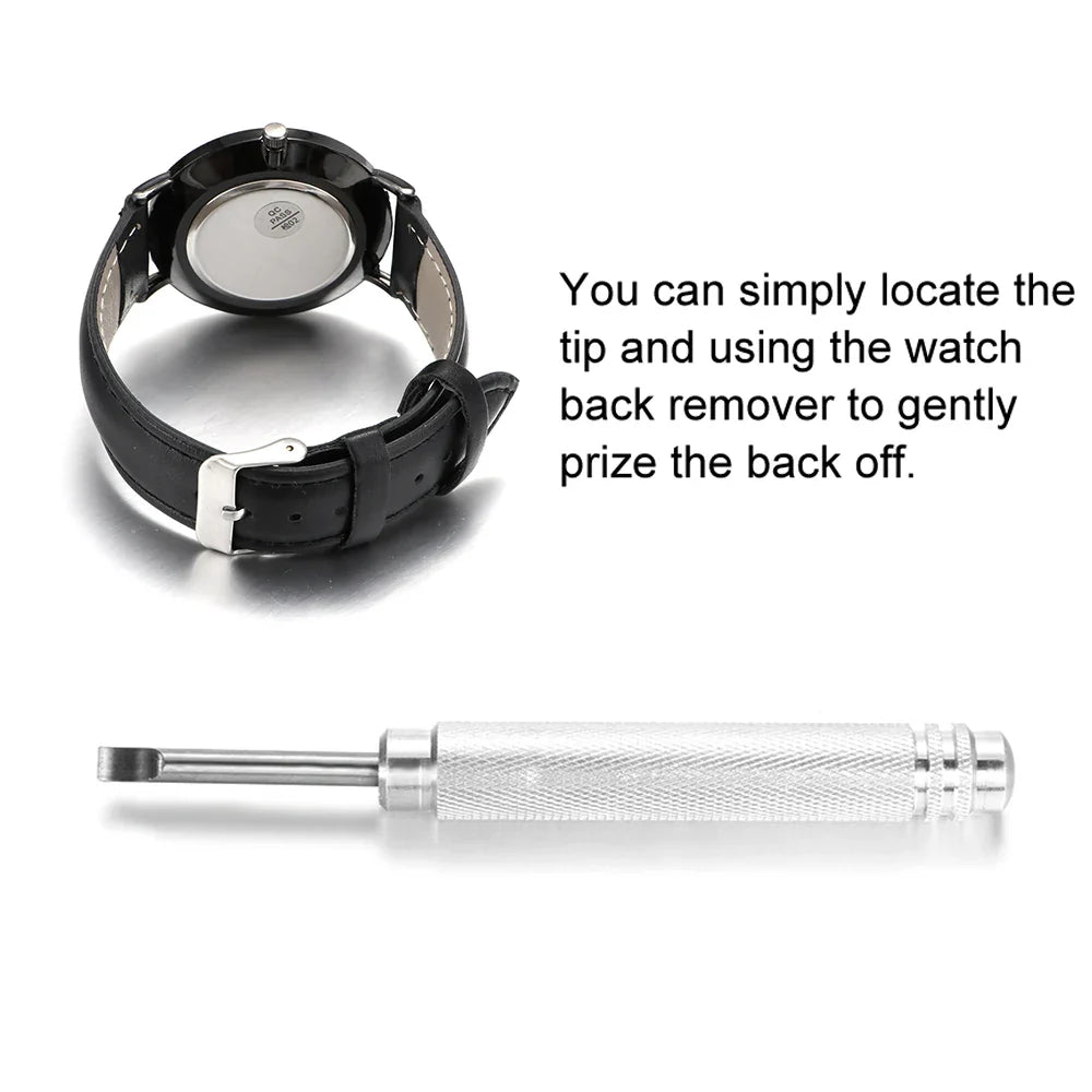 Watch Back Case Opener Pry Knife — High-Quality Watch Repair Tool for Battery Replacement