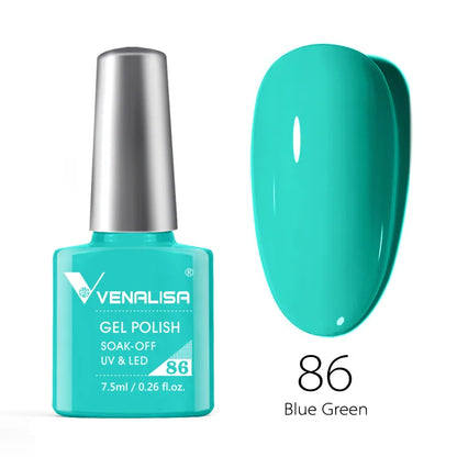 VENALISA 7.5ml HEMA-Free Nail Gel Polish – VIP4 Semi-Permanent Soak-Off UV/LED Gel Varnish, Full Coverage Nail Lacquer