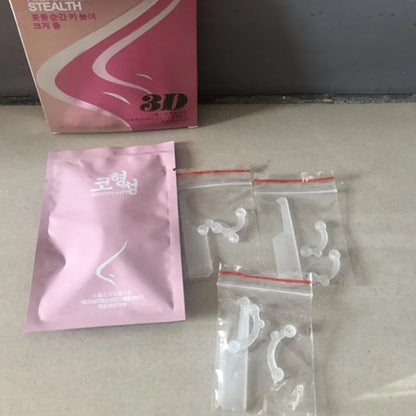 Discover a Beautiful Nose Transformation with 3D Invisible Nose Device - Rhinoplasty Clip for a Stiffer Bridge and No-Pain Nose Lifting, Your Ultimate Beauty Tool