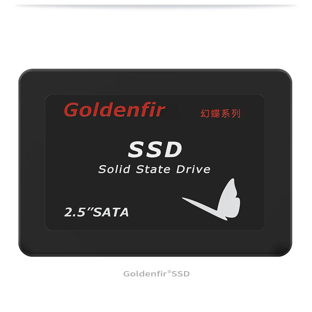 Goldenfir 2.5" SSD — 120GB to 1TB Solid State Drive for Laptops & Desktops, High-Speed Storage Upgrade