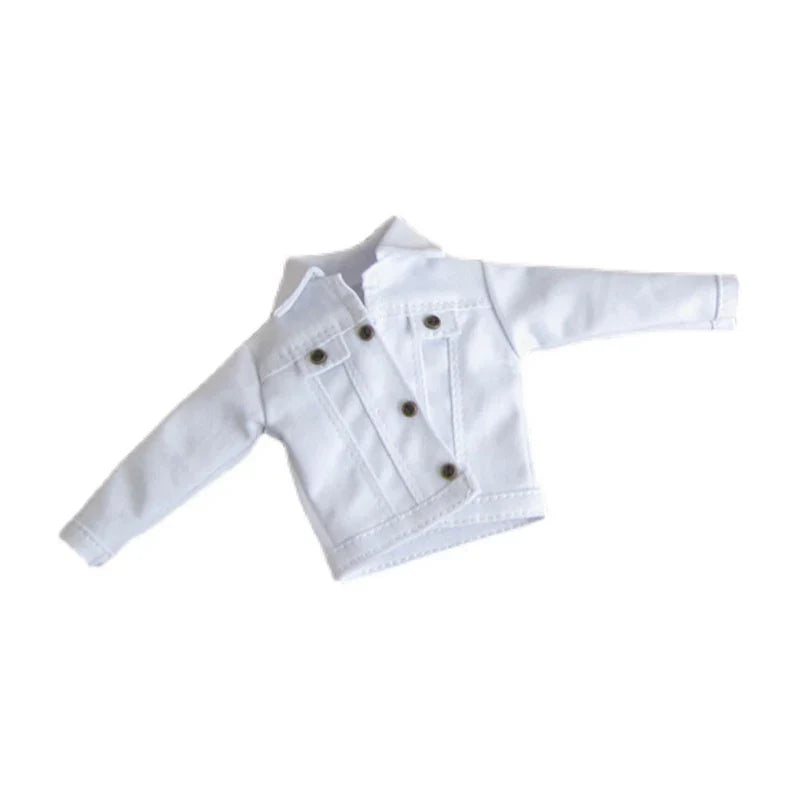 Blythe Doll Denim Clothes – Fashion Jacket & Outfit for OB24 Azone 1/6 Doll Accessories
