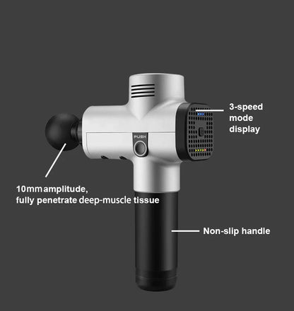Phoenix A2 Massage Gun – Deep Tissue Muscle Relaxation, Handheld Portable Fascia Vibrator with Display