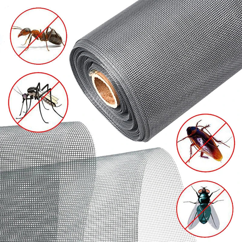 Customizable Indoor Mosquito Net: Protect Your Family from Insects and Bugs with Anti-Mosquito PP Nano Window Screen - Ensure Peaceful Nights