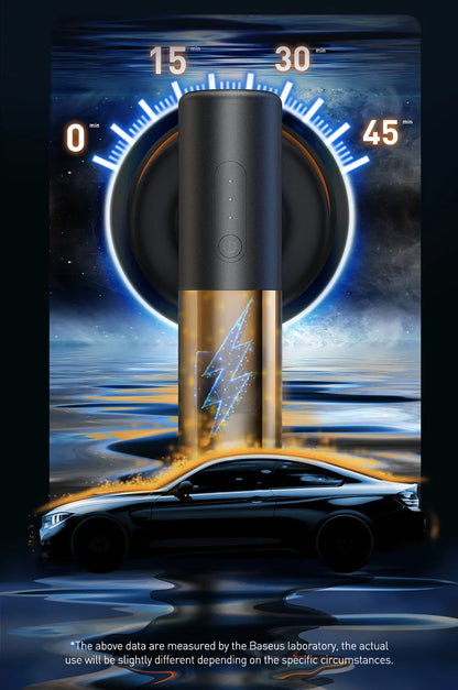 Baseus Wireless Car Polisher — Cordless Electric Waxing & Polishing Machine with Adjustable Speed for Auto Detailing
