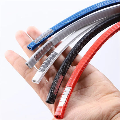 2/5/10M Car Door Edge Protector Strip - Anti-Collision Scratch Guard Trim with Steel Reinforcement for Auto Styling & Vehicle Protection