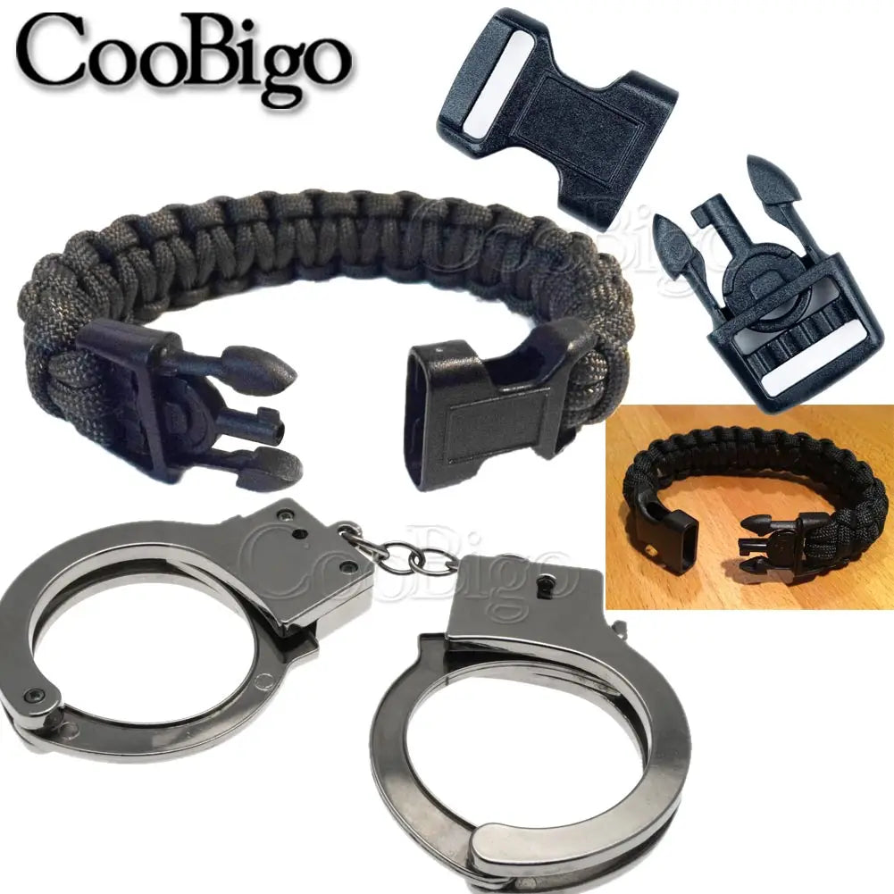 5PCS Police Handcuff Universal Key Pins — Tactical Survival Backpack & Paracord Bracelet Accessory