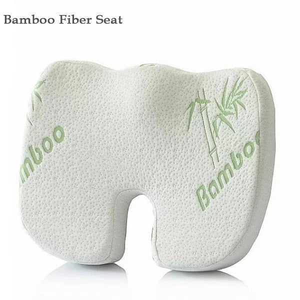 Orthopedic Memory Foam Seat Cushion – Hemorrhoid Relief, Car & Office Chair Lumbar Support, Breathable Pain Relief Pillow