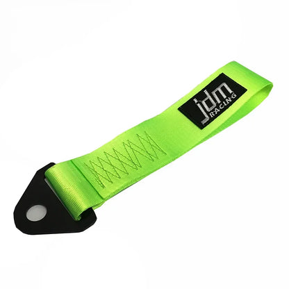 High-Strength Nylon Car Tow Strap - Universal JDM Racing Front & Rear Bumper Towing Accessory