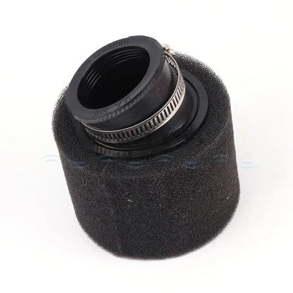 35–60mm Foam Air Filter – Red Elbow Neck Sponge Cleaner for Scooter, Dirt Bike, Motorcycle | Kayo BSE Compatible
